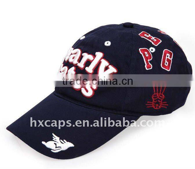 Hot sell fashion sprots baseball cap wih 3D embroidery logo