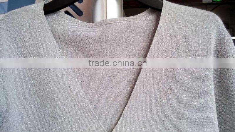 BKNL42 Women knitted short cardigan sweater