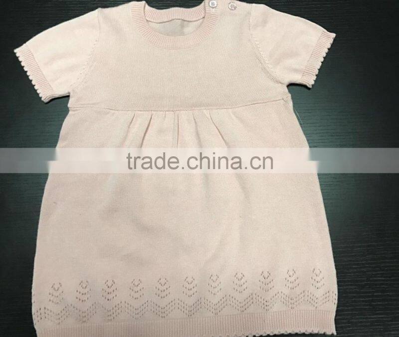 Latest Net Dress Designs Sweater Baby Girl Baby Girl Sweater Set Korean Children sweater Wholesale(BKN26)