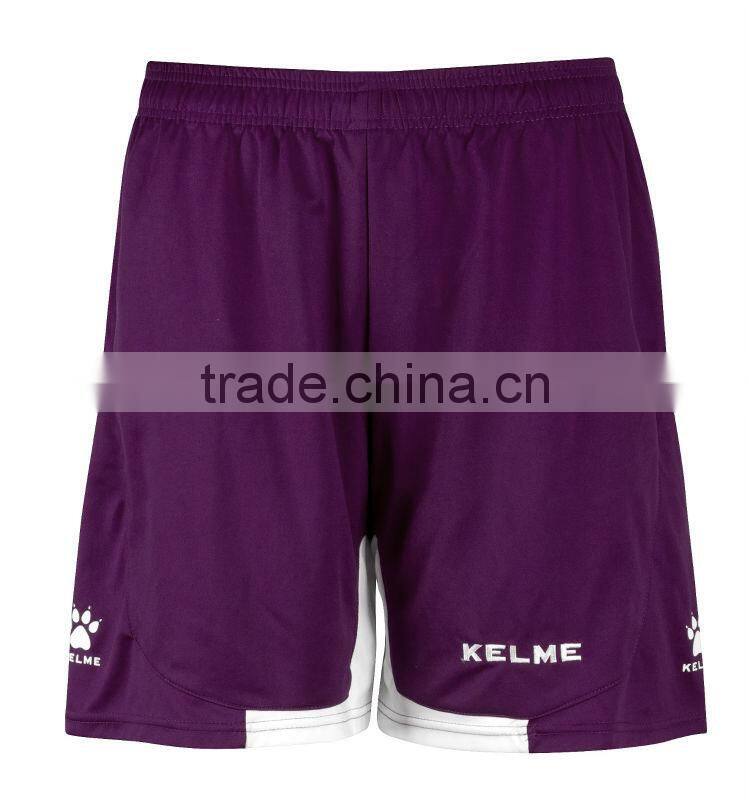 men's polyester simple cheap soccer shorts