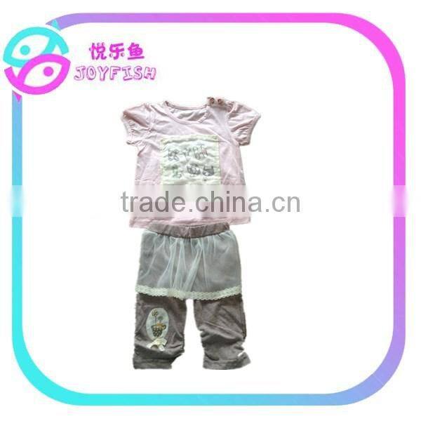beautiful girl's 2pc clothing set
