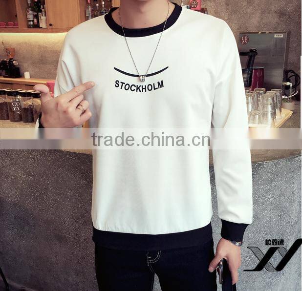 Long sleeve shirt hoodies fashion blank