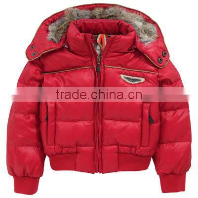 Custom Children Down Coat/Kids Feather Down Winter Coats Wholesale, boys clothing