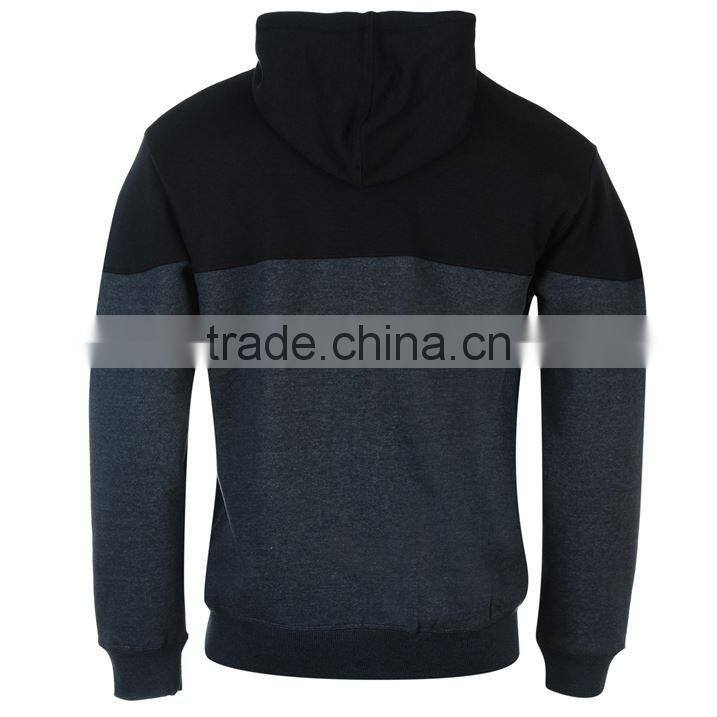 Factory Custom Two Color Plain Cotton Hoodie