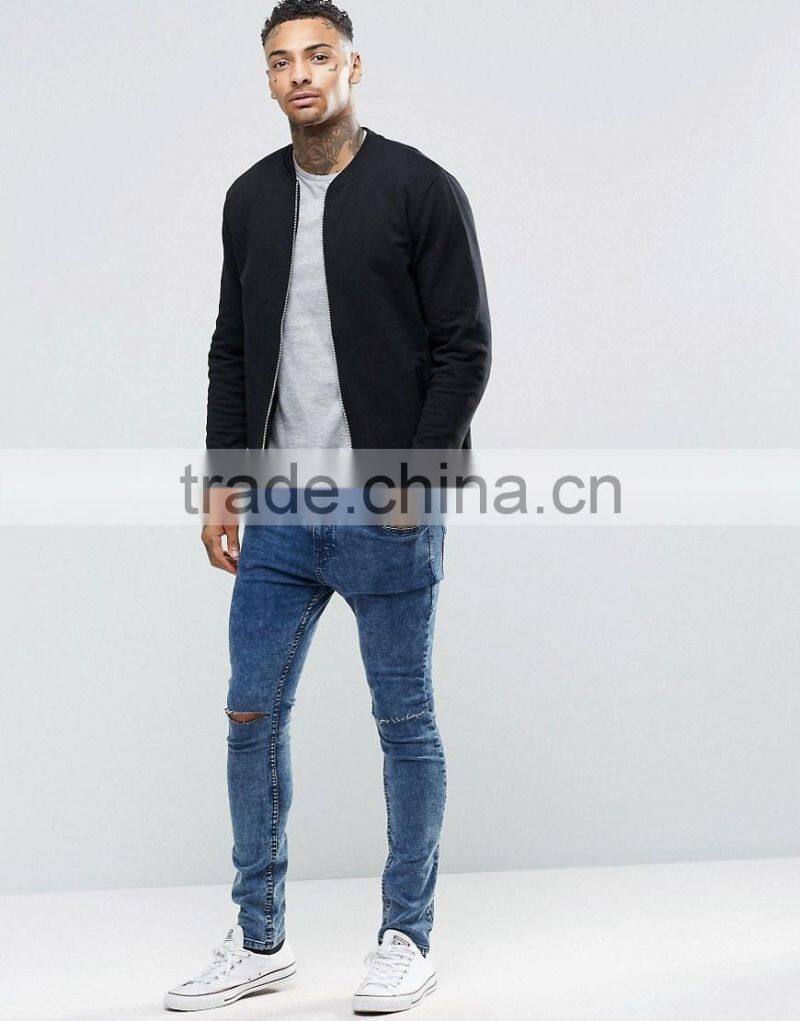 Comfortable new collection china wholesales zip open hoodies for men