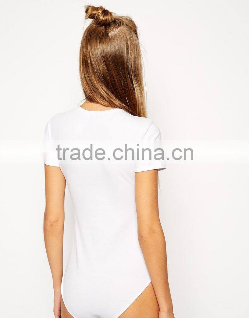 Body with Crew Neck and Short Sleeves China supplier