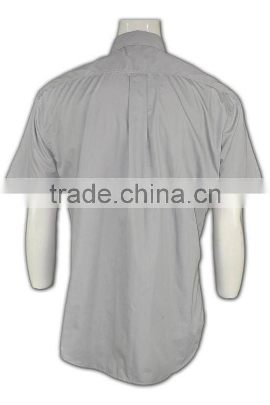 100% Cotton Design china made cheap grey formal workwear shirts designs