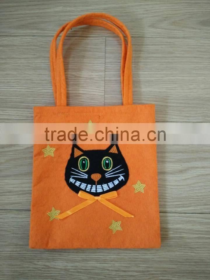 HOT Halloween Candy Pumpkin Bag Kids Handhold bag Party Trick or Treat