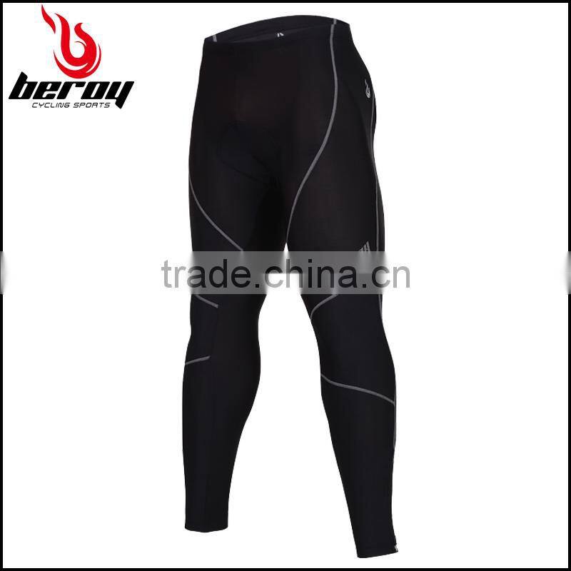 BEROY Sports Wear Men's Compression Padded Cycling Tights
