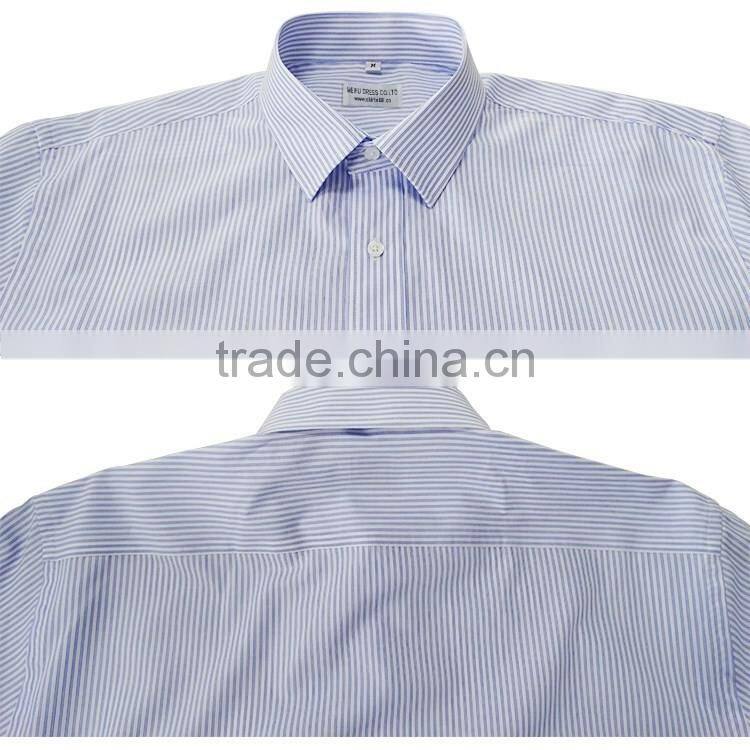 New model vertical stripes casual shirt for men modern garment