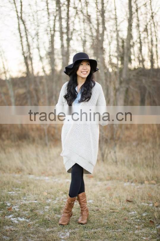 Stylish Girls Sweater Crochet Woolen Ladies Cardigan