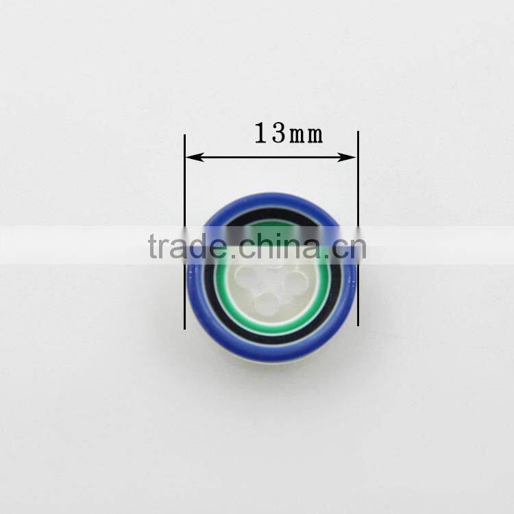 Colored 4-Holes 12.5mm Clothing Sewing Button Custom Shirt Button