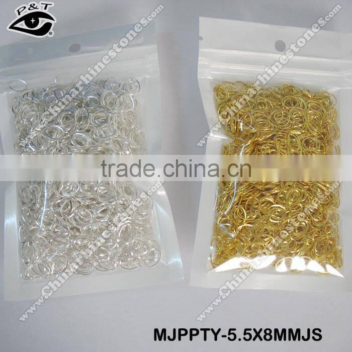 nail art metal stud 5.5x8mm oval silver decorative metal studs for nails