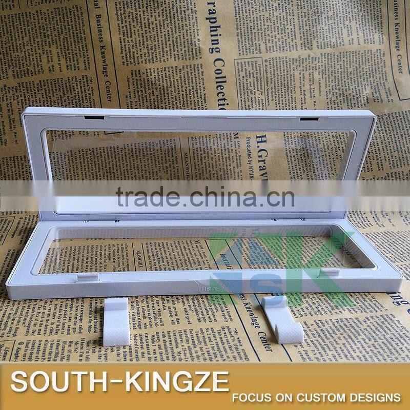 Hotsale 9x23cm Square Transparent ABS Display Case
