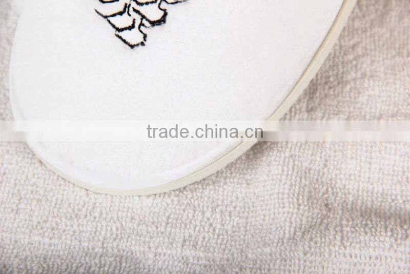 top quality coral velvet hotel slipper