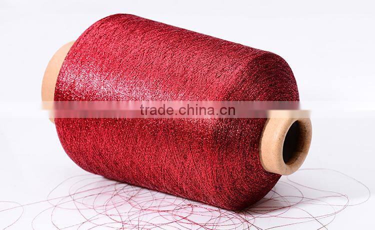 Metallic thread yarn