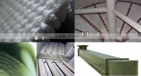 Cement airslide fabric converyor belt 100% polyester(For Aeration of Bulk Powder)