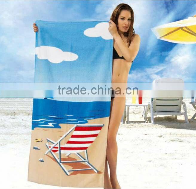 big towel with printing 70*140