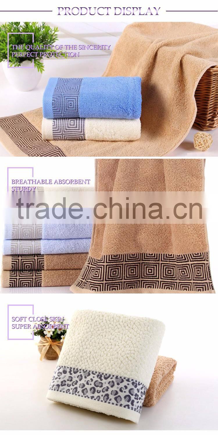 Bulk Buy China Woven Absorbent Textiles Dobby Cotton Towel Set