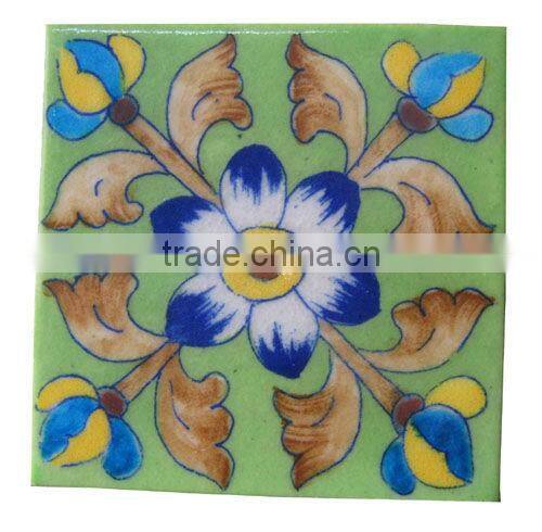 Decorative Indian Handmade Pottery Tiles