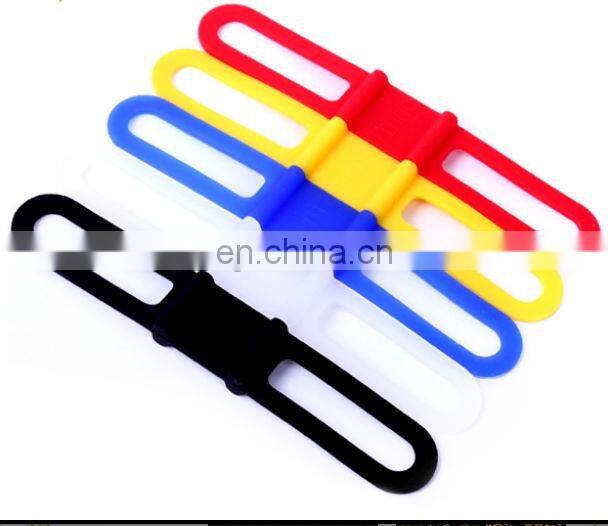 Bicycle Silicone Bandages Mtb Bike Tie Strap