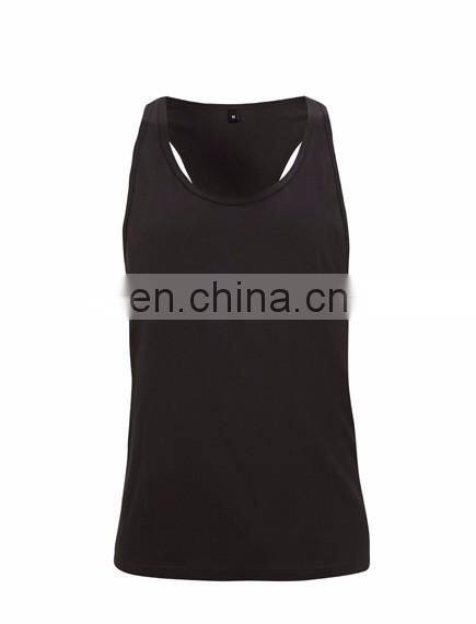 5%spandex 95% cotton fashion style fitness tank top for men with factory price