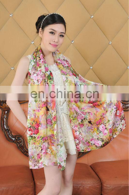 Digital Printed Silk Scarf