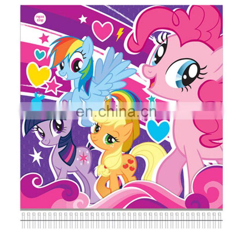 Press button fiber Optic Light up Desktop Calendar