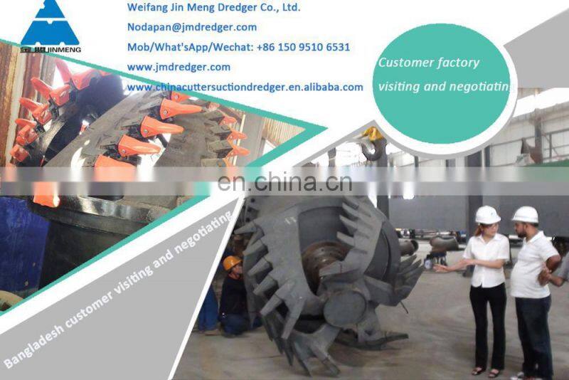 20 inch hydraulic cutter suction dredger boat vessel for soil dredging in river and sea for sale