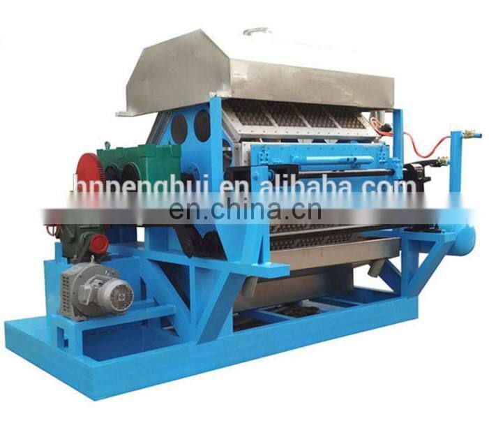 Commercial Paper Pulp Egg Tray Manufacturing Moulding Making Machine