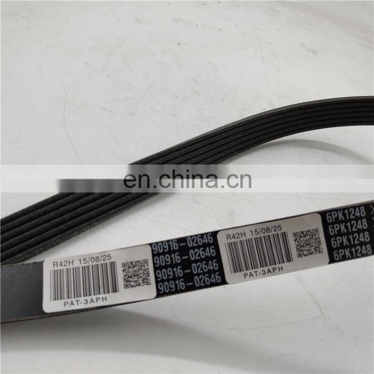 PAT V-Ribbed Belt 90916-02646, 90916-02599 For CAMRY / RAV4 / HIGHLANDER