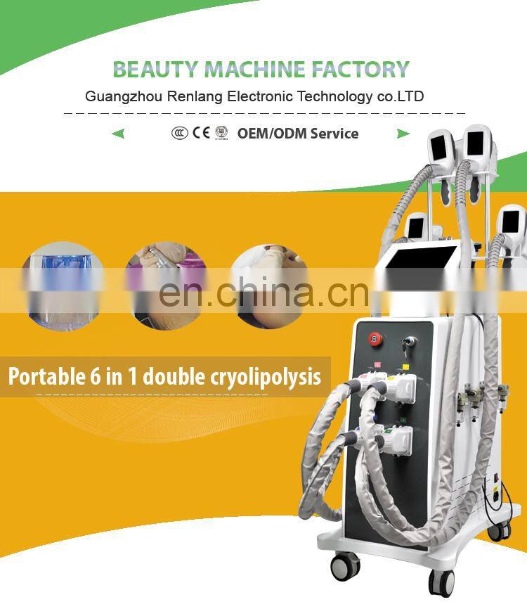 6 in 1 cryo 21 machine cellulite reduction factory price for sale