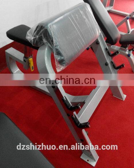 Commercial gym exercise bench Seated Preacher Curl SP33
