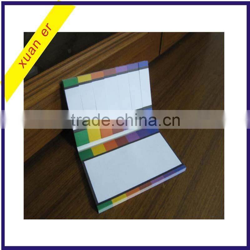 Wholesale high quality cheap custom shaped memo pad, adhesive paper sticky note