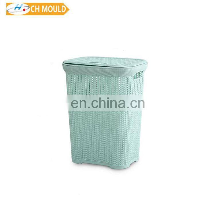 2019 china manufacture plastic storage laundry basket mould for sell
