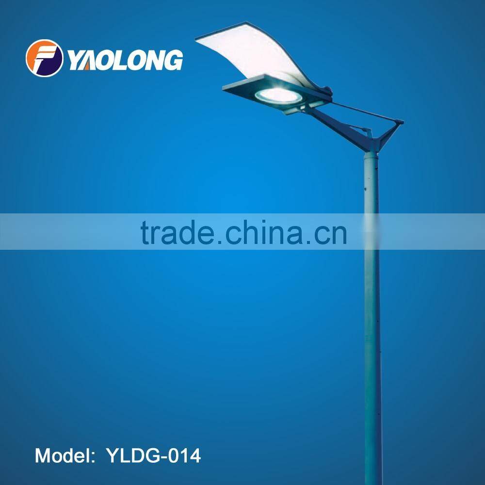 single arm street lighting pole