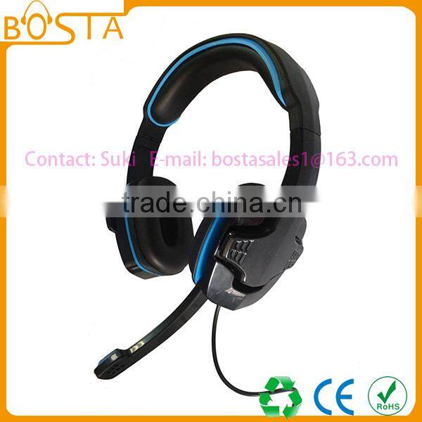 Wholesale stereo factory price funny coolest professional microphone computer headphones