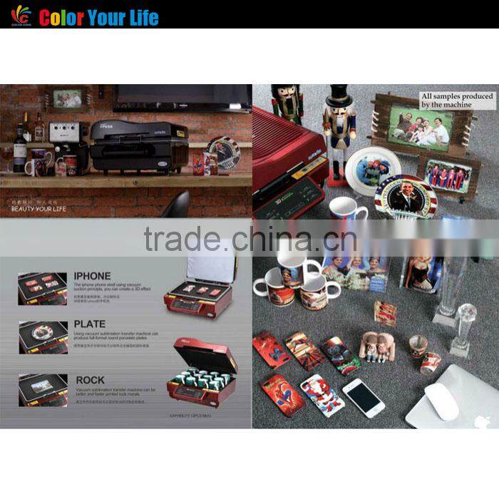 Phone Case Ceramic Mug Rock Slate 3D Sublimation Machine (AHP01)