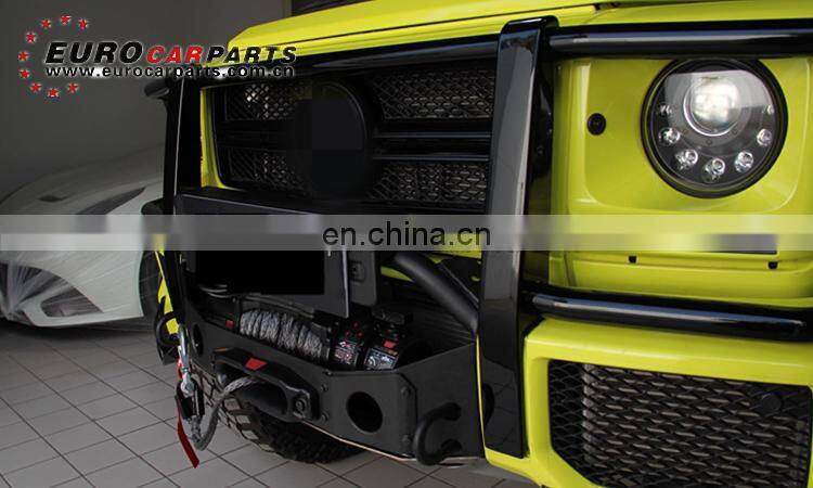 w463 winch fit for G-class W463 G63 and 4x4 winch full set with skid plate stainless wire