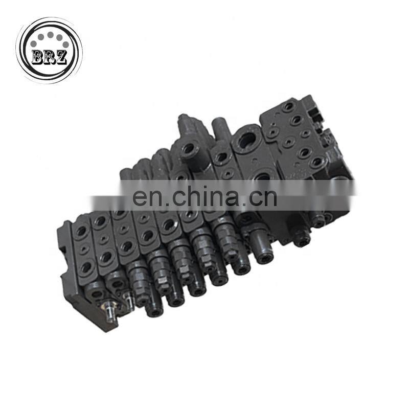 High Quality SK115 SK115SR Excavator control valve SK130 SK130-8 Hydraulic Main Control Valve assy 2436U1312F