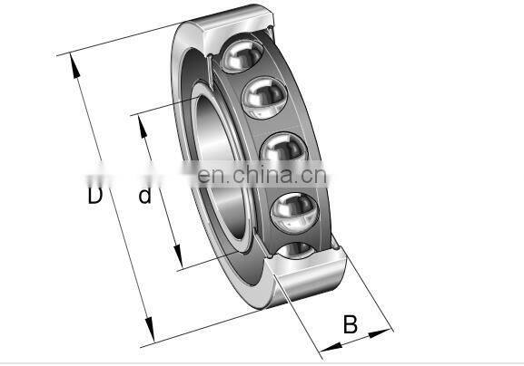 B7005.E.2RSD.T.P4S Super Precision Spindle Bearing 25x47x12 mm Angular Contact Ball Bearing B7005-E-2RSD-T-P4S