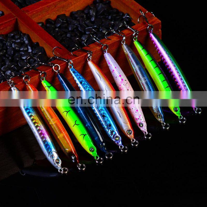 76.5mm fishing pencil VIB bionic lure 8.11g lure poppa sinking pencil fishing tuna popper lure