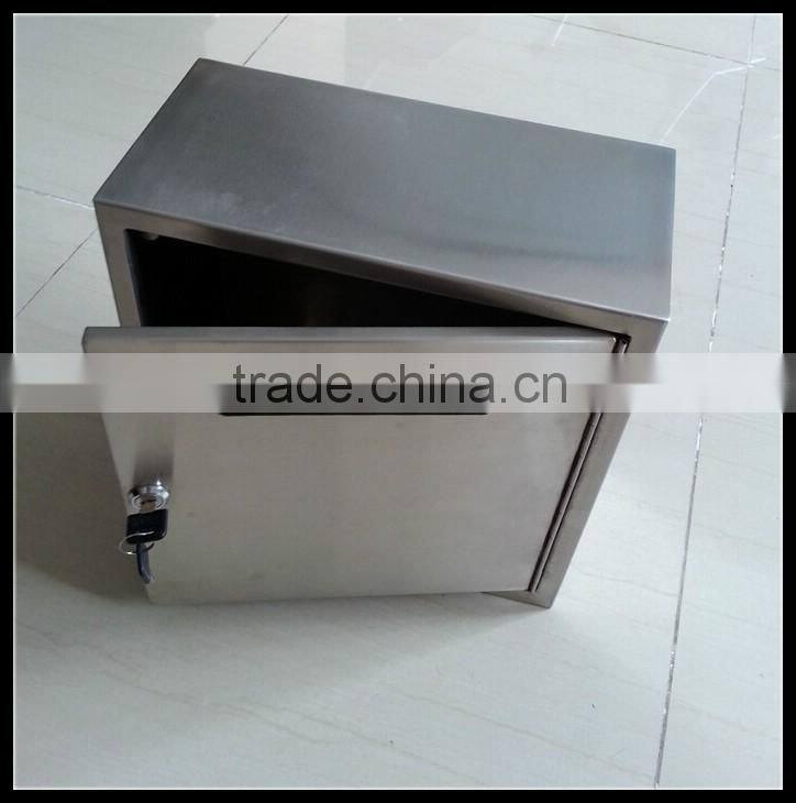 Wall Mounted Style and Metal metal mailbox Material home mailbox system