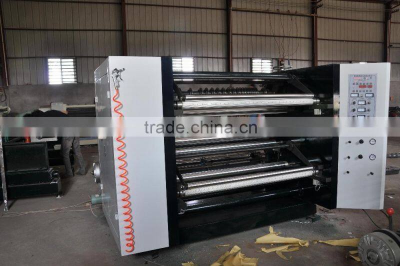 HAS VIDEO WFQ Horizontal 160meter Per Minute Slitting And Rewinding Machine For Paper Roll With Disc Knife