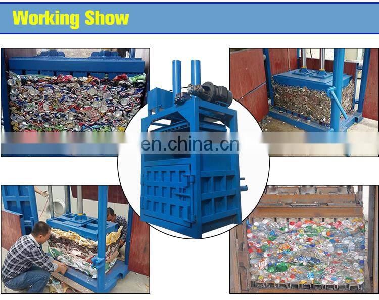 Fully Automatic Hydraulic Cardboard Baler Carton Recycling Machine