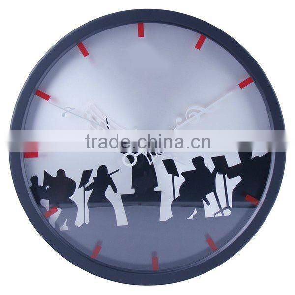 Big size plastic wall clock