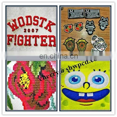 Glitter Cheap price T-shirt single head computerized embroidery machine