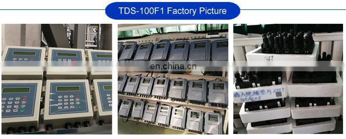 Taijia TDS-100F1 Non-invasive wall mounting Ultrasonic flowmeters ultrasonic flow meter sensor flowmeter