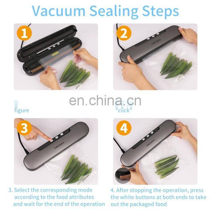 Willing V69 Portable Food Vacuum Air Sealing System for Food Saver Storage Compact Design with Magnets Vacuum Sealer Machine