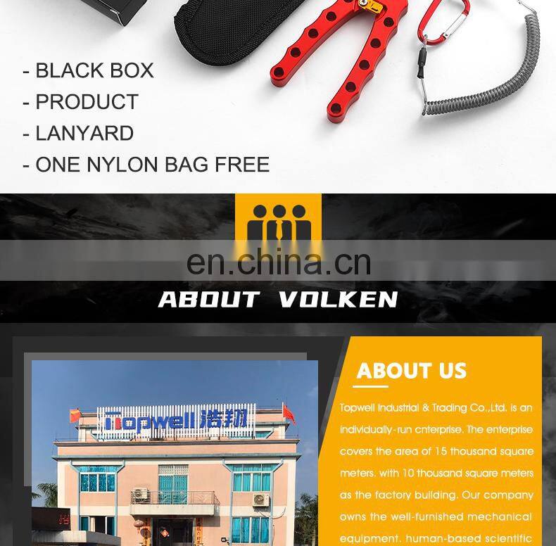 New Aluminum Alloy Outdoor Fishing Tools High Quality Luya Pliers Hook Hook Portable Pliers